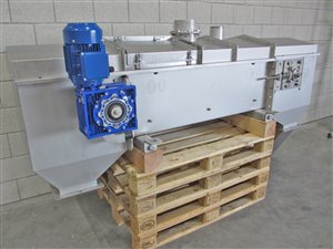 Belt conveyor s/s - distribution belt 300 x 2000 mm