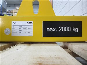 AZO TH 800x1000 BS 2000 kg Big Bag Lifting Beam