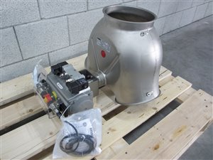 Jacob diverter valve DN 200 ATEX